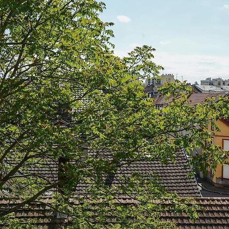 Appartement Charmant Tres Proche Centre-Ville, Parking Gratuits, Mulhouse Centre Buitenkant foto
