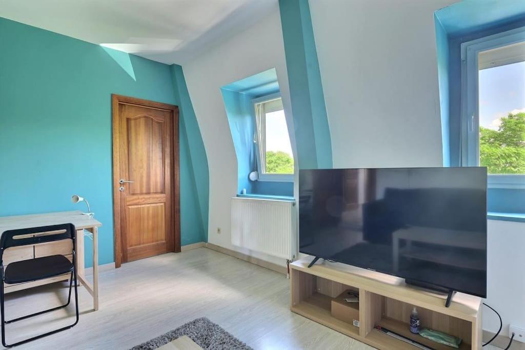 Appartement Charmant Tres Proche Centre-Ville, Parking Gratuits, Mulhouse Centre Buitenkant foto