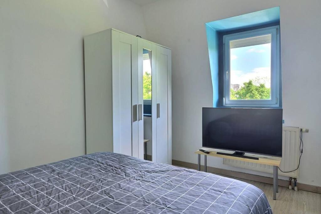 Appartement Charmant Tres Proche Centre-Ville, Parking Gratuits, Mulhouse Centre Buitenkant foto